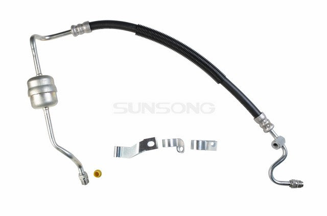 Sunsong Power Steering Pressure Line Hose Assembly P/N:3402207 Fits: Ford Taurus 05-02, Mercury Sable 05-02 - Image 1