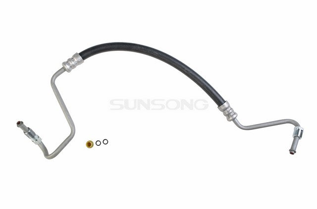 Sunsong Power Steering Pressure Line Hose Assembly P/N:3402215 Fits: Jeep Cherokee 01-97 - Image 1
