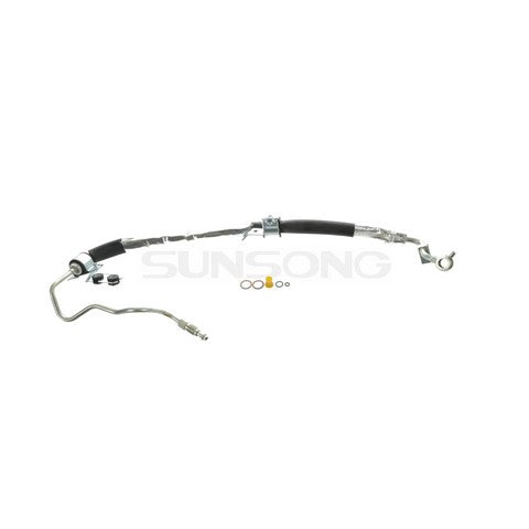 Sunsong Power Steering Pressure Line Hose Assembly P/N:3402222B Fits: Nissan Quest 09-04 - Image 1