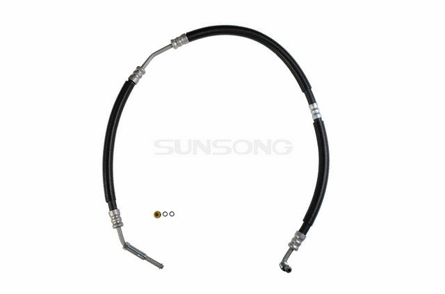 Sunsong Power Steering Pressure Line Hose Assembly P/N:3402224 Fits: Jeep Wrangler 11-07 - Image 1