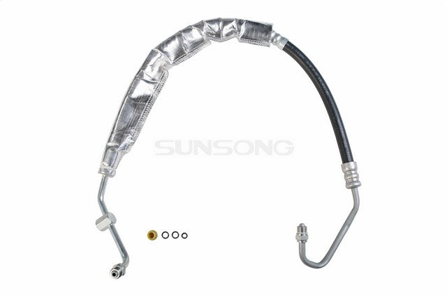 Sunsong Power Steering Pressure Line Hose Assembly P/N:3402225 Fits: Ford Freestar 07-04, Mercury Monterey 07-04 - Image 1