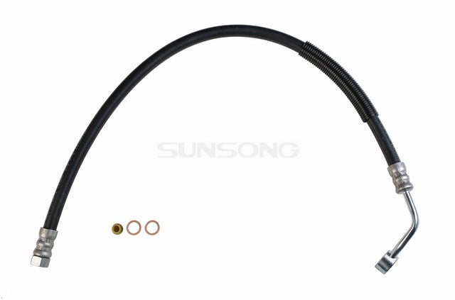 Sunsong Power Steering Pressure Line Hose Assembly P/N:3402226 Fits: Hyundai Santa Fe 06-01 - Image 1