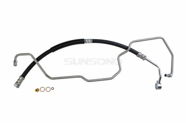 Sunsong Power Steering Pressure Line Hose Assembly P/N:3402248 Fits: Hyundai Tucson 09-05, Kia Sportage 10-05 - Image 1