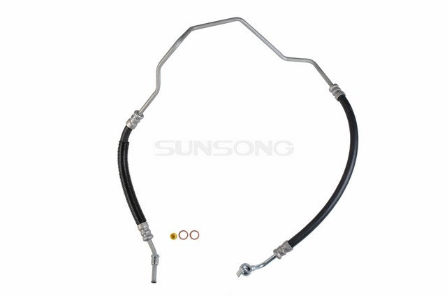 Sunsong Power Steering Pressure Line Hose Assembly P/N:3402255 Fits: Lexus Es300 96-93, Toyota Camry 94-93 - Image 1