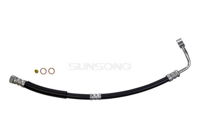 Sunsong Power Steering Pressure Line Hose Assembly P/N:3402259 Fits: Hyundai Santa Fe 06-01 - Image 1