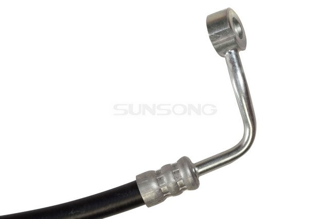 Sunsong Power Steering Pressure Line Hose Assembly P/N:3402259 Fits: Hyundai Santa Fe 06-01 - Image 2