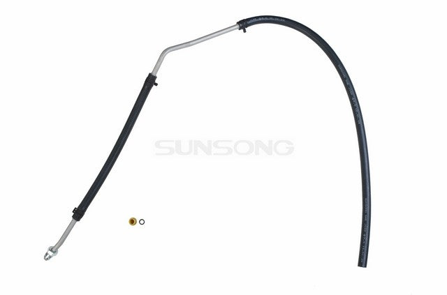 Sunsong Power Steering Return Line Hose Assembly P/N:3402272 Fits: Chrysler 300 10-05, Chrysler 300 14-12, Dodge Challenger 18-08, Dodge Charger 10-06, Dodge Charger 18-12, Dodge Magnum 08-05 - Image 1
