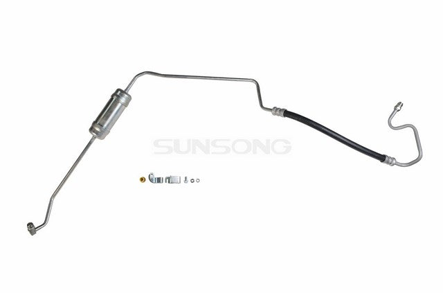 Sunsong Power Steering Pressure Line Hose Assembly P/N:3402278 Fits: Ford Taurus 2000, Mercury Sable 2000 - Image 1