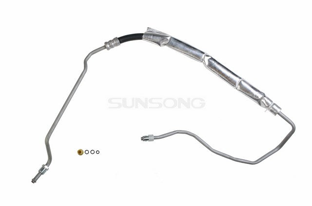 Sunsong Power Steering Pressure Line Hose Assembly P/N:3402283 Fits: Buick Terraza 06-05, Chevrolet Uplander 06-05, Pontiac Montana 06-05, Saturn Relay 06-05 - Image 1