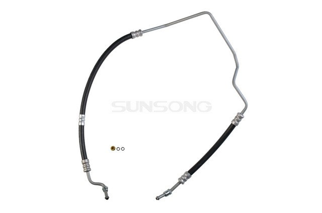 Sunsong Power Steering Pressure Line Hose Assembly P/N:3402291 Fits: Chrysler 300 10-05, Dodge Challenger 10-08, Dodge Charger 10-06, Dodge Magnum 08-05 - Image 1