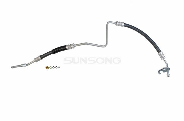Sunsong Power Steering Pressure Line Hose Assembly P/N:3402301 Fits: Hummer H3 10-06, Hummer H3t 10-09 - Image 1
