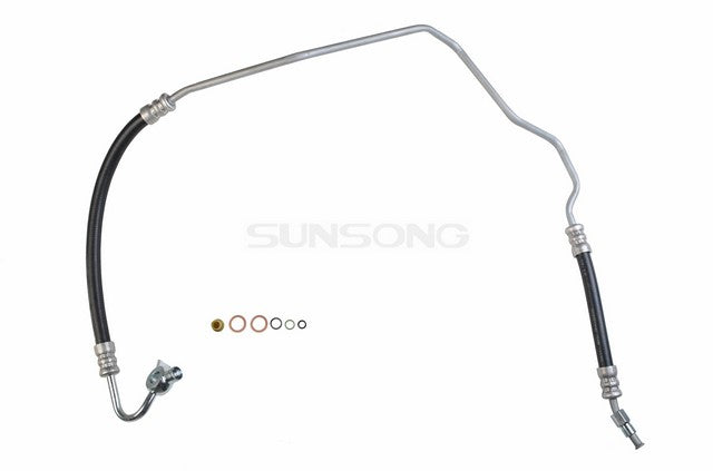 Sunsong Power Steering Pressure Line Hose Assembly P/N:3402303 Fits: Toyota Tacoma 04-98 - Image 1