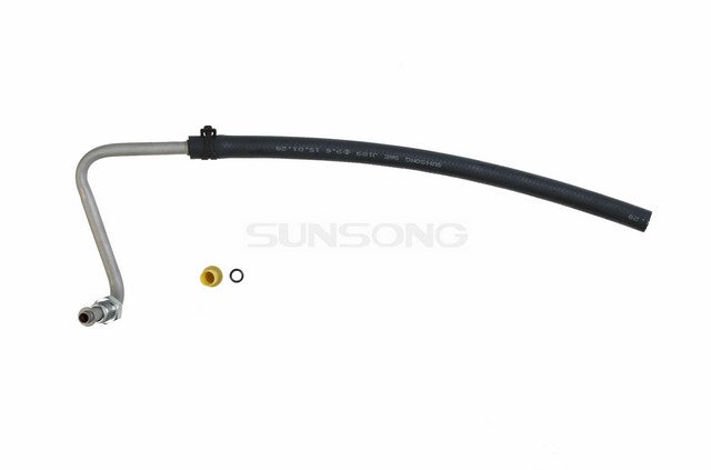 Sunsong Power Steering Return Line Hose Assembly P/N:3402308 Fits: Dodge Ram 1500 01-94, Dodge Ram 2500 01-94, Dodge Ram 3500 01-94, Dodge Ram 4000 2001, Dodge Ram 4000 96-95, Dodge Ramcharger 01-99, Dodge Ramcharger 96-94 - Image 1