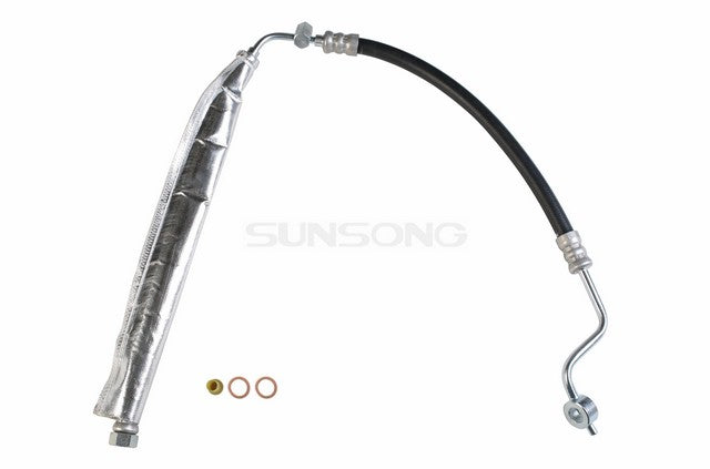 Sunsong Power Steering Pressure Line Hose Assembly P/N:3402314 Fits: Hyundai Sonata 10-06 - Image 1