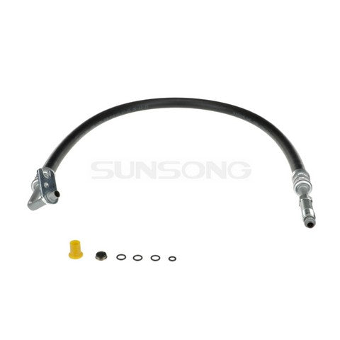 Sunsong Power Steering Pressure Line Hose Assembly P/N:3402318 Fits: Buick Rainier, Chevrolet Ssr, Chevrolet Trailblazer, Chevrolet Trailblazer Ext, GMC Envoy, GMC Envoy Xl, GMC Envoy Xuv, Isuzu Ascender, Saab 9-7x - Image 1