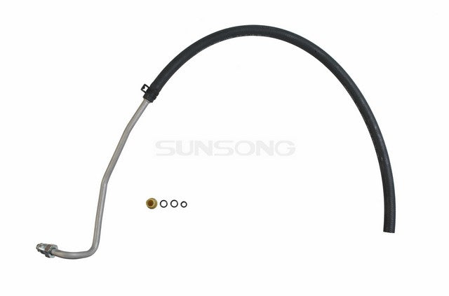 Sunsong Power Steering Return Line Hose Assembly P/N:3402319 Fits: Jeep Cj5 83-80, Jeep Cj7 86-80, Jeep Dj5 83-80, Jeep Scrambler 85-81 - Image 1
