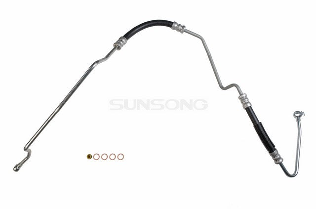 Sunsong Power Steering Pressure Line Hose Assembly P/N:3402329 Fits: Mazda 3 09-04, Mazda 3 Sport 2009, Mazda 5 10-06 - Image 1