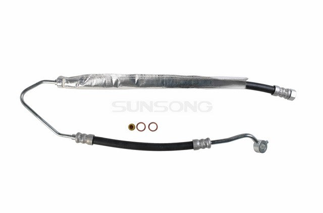 Sunsong Power Steering Pressure Line Hose Assembly P/N:3402340 Fits: Hyundai Entourage 09-07, Kia Sedona 10-06 - Image 1