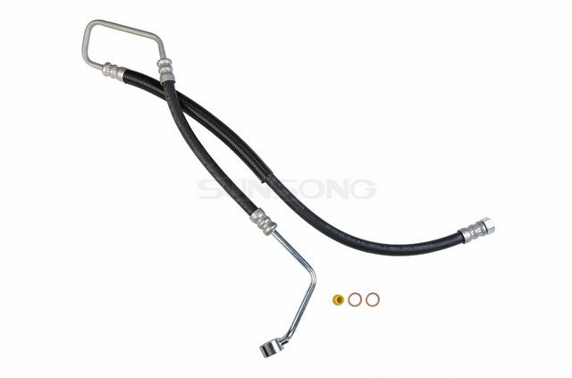 Sunsong Power Steering Pressure Line Hose Assembly P/N:3402342 Fits: Hyundai Santa Fe 06-03 - Image 1