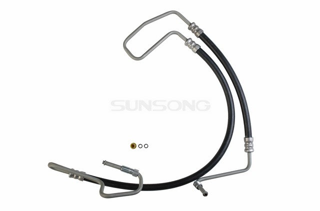 Sunsong Power Steering Pressure Line Hose Assembly P/N:3402343 Fits: Dodge Nitro 11-07, Jeep Liberty 12-08 - Image 1