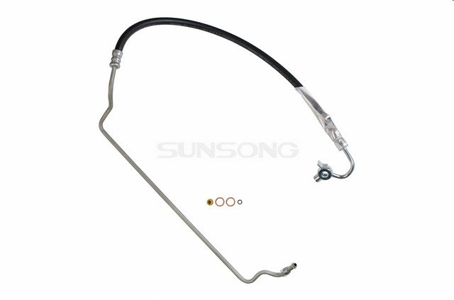 Sunsong Power Steering Pressure Line Hose Assembly P/N:3402357 Fits: Toyota Tundra 04-00 - Image 1
