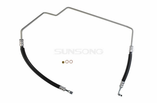 Sunsong Power Steering Pressure Line Hose Assembly P/N:3402362 Fits: Nissan Frontier 99-98 - Image 1