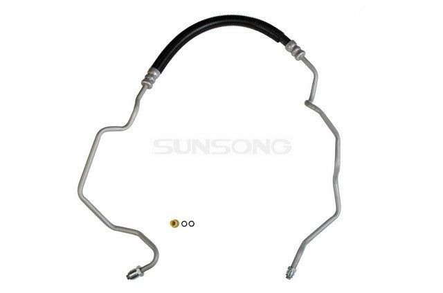 Sunsong Power Steering Pressure Line Hose Assembly P/N:3402368 Fits: Chevrolet Impala 09-06, Chevrolet Monte Carlo 07-06 - Image 1