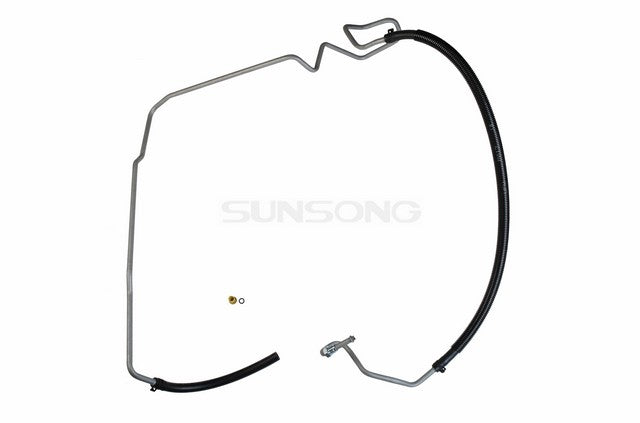 Sunsong Power Steering Return Line Hose Assembly P/N:3402376 Fits: Buick Lesabre 05-00, Buick Park Avenue 05-99, Buick Riviera 1999, Pontiac Bonneville 05-00 - Image 1
