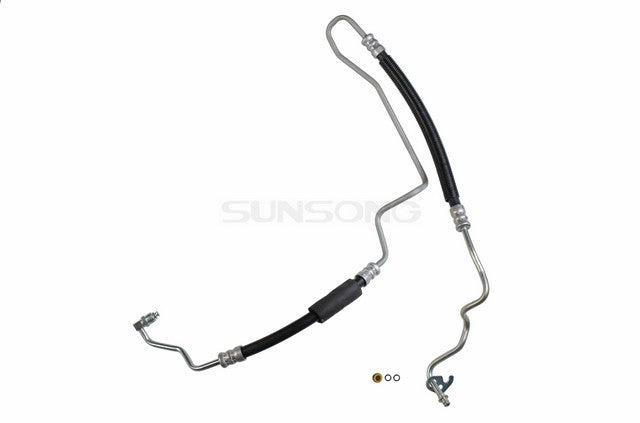 Sunsong Power Steering Pressure Line Hose Assembly P/N:3402391 Fits: Cadillac Srx 09-04 - Image 1
