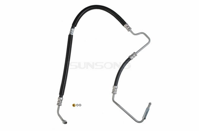 Sunsong Power Steering Pressure Line Hose Assembly P/N:3402395 Fits: Pontiac Bonneville 05-04 - Image 1