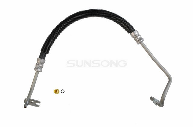 Sunsong Power Steering Pressure Line Hose Assembly P/N:3402397 Fits: Chevrolet Silverado 1500 13-07, GMC Sierra 1500 13-07 - Image 1