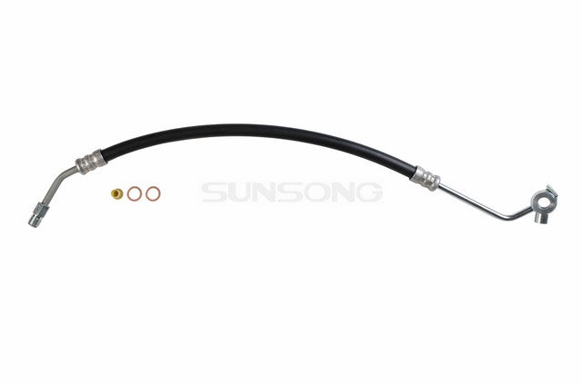 Sunsong Power Steering Pressure Line Hose Assembly P/N:3402404 Fits: Toyota Tacoma 00-95 - Image 1