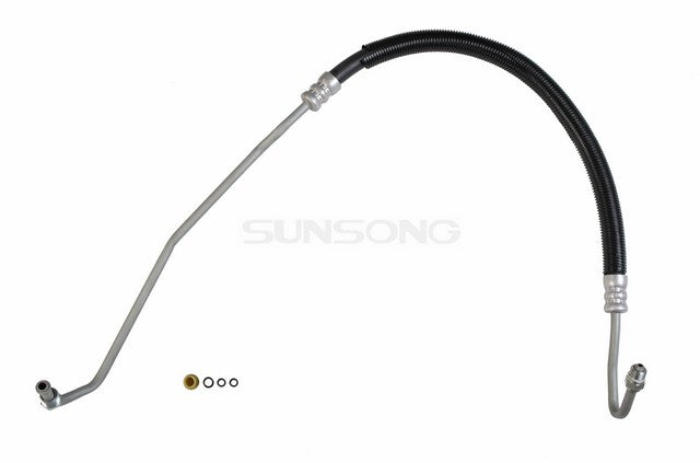 Sunsong Power Steering Pressure Line Hose Assembly P/N:3402406 Fits: Ford F-250 Super Duty 10-08, Ford F-350 Super Duty 10-08 - Image 1