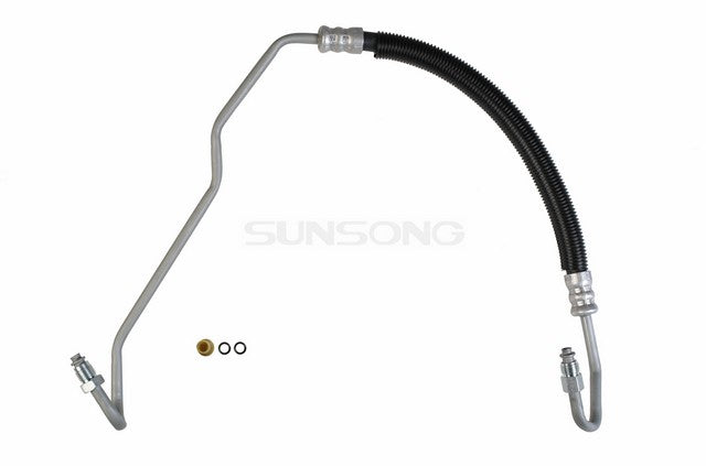 Sunsong Power Steering Pressure Line Hose Assembly P/N:3402420 Fits: Ford F-450 Super Duty 07-05, Ford F-550 Super Duty 07-05 - Image 1