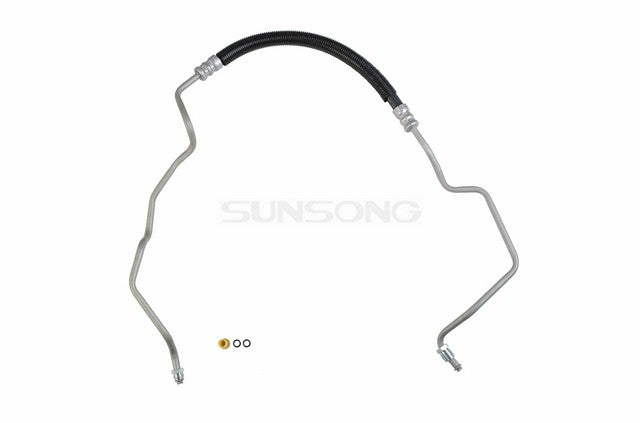 Sunsong Power Steering Pressure Line Hose Assembly P/N:3402431 Fits: Buick Allure 09-08, Buick Lacrosse 09-08, Pontiac Grand Prix 08-05 - Image 1