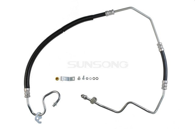 Sunsong Power Steering Pressure Line Hose Assembly P/N:3402432 Fits: Ford Focus 07-03 - Image 1