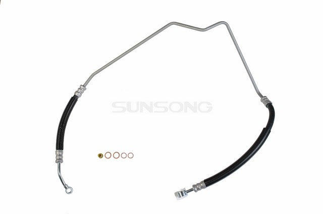 Sunsong Power Steering Pressure Line Hose Assembly P/N:3402433 Fits: Nissan Frontier 99-98 - Image 1