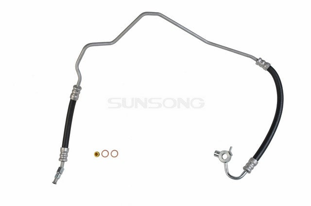 Sunsong Power Steering Pressure Line Hose Assembly P/N:3402438 Fits: Toyota Tacoma 97-95 - Image 1