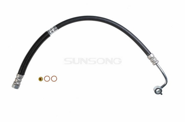Sunsong Power Steering Pressure Line Hose Assembly P/N:3402473 Fits: Hyundai Tucson 09-05, Kia Sportage 10-05 - Image 1