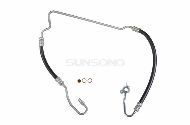 Sunsong Power Steering Pressure Line Hose Assembly P/N:3402487 Fits: Toyota Tacoma 04-01 - Image 1
