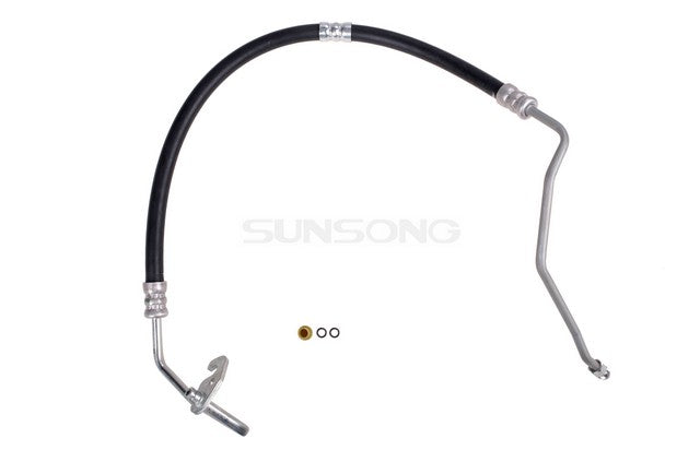 Sunsong Power Steering Pressure Line Hose Assembly P/N:3402504 Fits: Buick Enclave 17-08, Chevrolet Traverse 17-09, GMC Acadia 17-07, GMC Acadia Limited 2017, Saturn Outlook 10-07 - Image 1