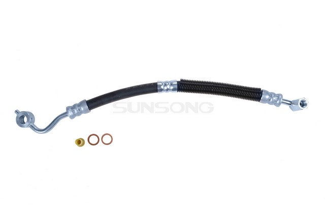 Sunsong Power Steering Pressure Line Hose Assembly P/N:3402506 Fits: Nissan 200sx 1998, Nissan Sentra 99-98 - Image 1