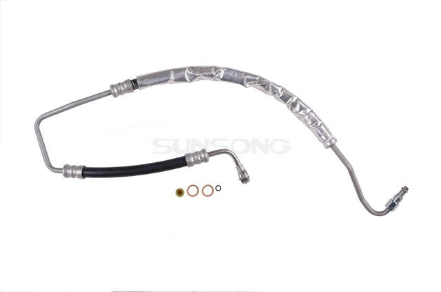 Sunsong Power Steering Pressure Line Hose Assembly P/N:3402536 Fits: Toyota Sienna 06-03 - Image 1