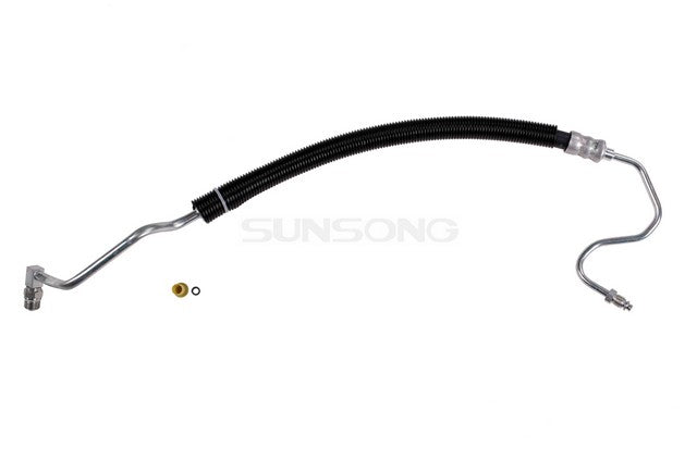 Sunsong Power Steering Pressure Line Hose Assembly P/N:3402543 Fits: Ford E-350 Super Duty 19-17, Ford E-450 Super Duty 10-04, Ford E-450 Super Duty 19-17 - Image 1