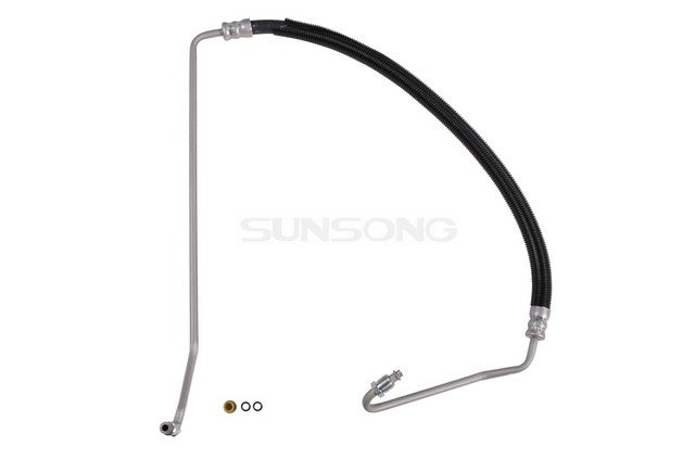 Sunsong Power Steering Pressure Line Hose Assembly P/N:3402555 Fits: Chrysler Cirrus 10-07, Chrysler Sebring 10-07, Dodge Avenger 10-08, Dodge Journey 10-09 - Image 1