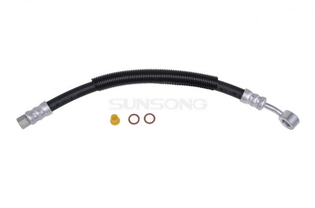 Sunsong Power Steering Pressure Line Hose Assembly P/N:3402606 Fits: Dodge Ram 50 93-87, Mitsubishi Mighty Max 1996, Mitsubishi Mighty Max 93-87 - Image 1