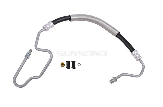 Sunsong Power Steering Pressure Line Hose Assembly P/N:3402661 Fits: Pontiac Vibe 06-03, Toyota Matrix 06-03 - Image 1