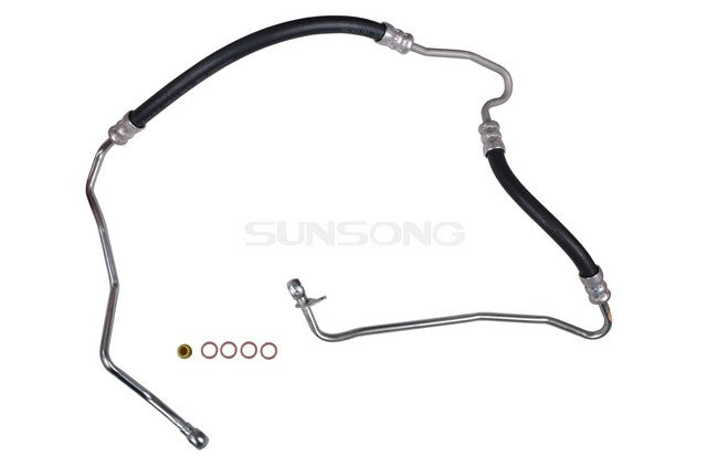 Sunsong Power Steering Pressure Line Hose Assembly P/N:3402672 Fits: Chevrolet Caprice 13-11, Pontiac G8 09-08 - Image 1