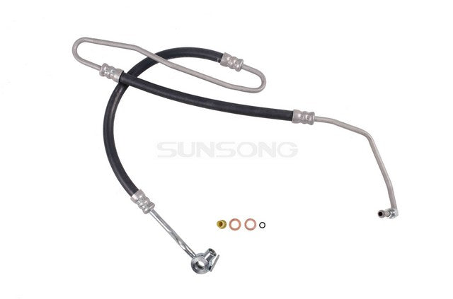 Sunsong Power Steering Pressure Line Hose Assembly P/N:3402675 Fits: Toyota Tundra 19-07 - Image 1