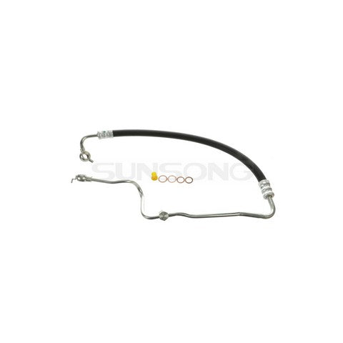 Sunsong Power Steering Pressure Line Hose Assembly P/N:3402702 Fits: Nissan Pathfinder 04-03 - Image 1
